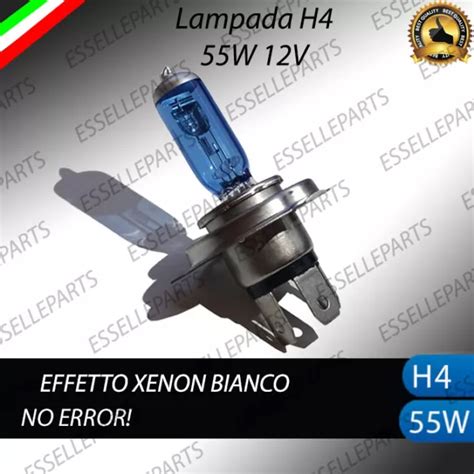 Lampada H Effetto Xenon Per Vespa Primavera V I E Abs