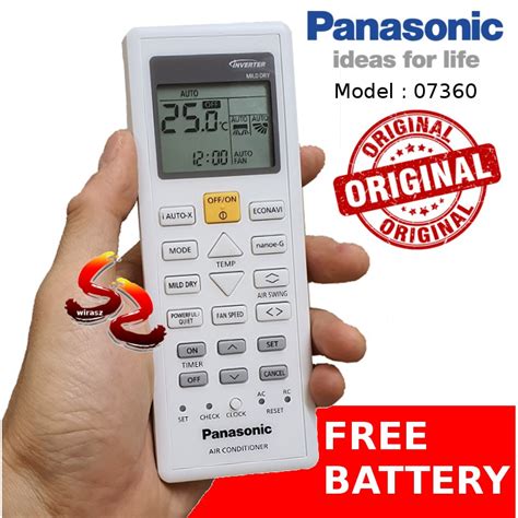 Panasonic Air Conditioner Original Remote Control A C A C