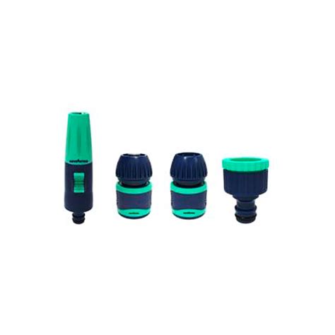 Kit Esguicho Engate Rapido 4pc NOVAFORMA