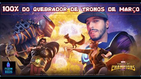 Do Quebrador De Tronos De Mar O Contest Mcoc Marvel Champions