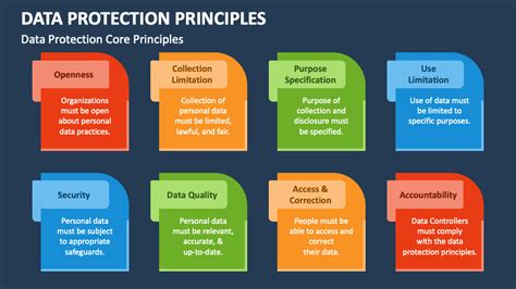 Data Protection Principles PowerPoint Presentation Slides PPT Template