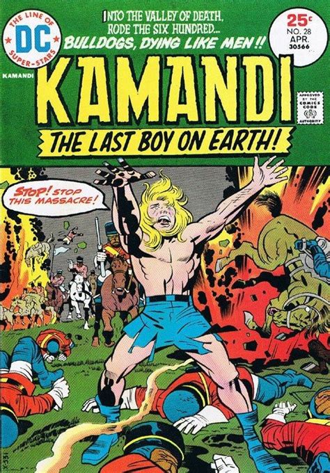 Kamandi 28 P 4 Kamandi And Ben Boxer In All Panels 1975 Comic Art