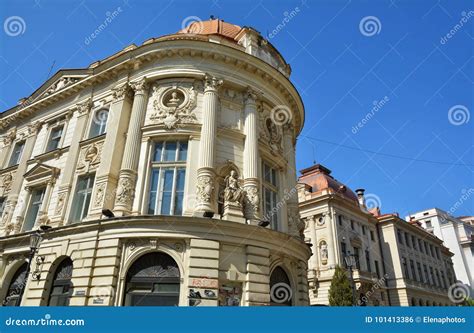 Old Architecture Close Up, Old Town of Bucharest Editorial Photo ...