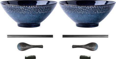 Ramen Sch Ssel Set Aus Keramik Er Set X Ramen Bowl Mit Essst Bchen