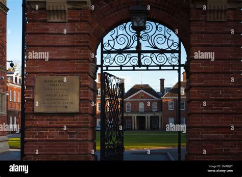 Marlborough college extrior buildings, Wiltshire, UK. Kate Middleton