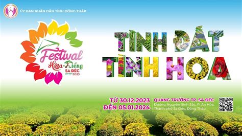 Đồng Tháp sẵn sàng cho Festival Hoa Kiểng Sa Đéc lần thứ nhất năm 2023