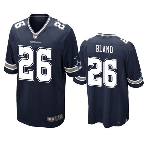 DaRon Bland Dallas Cowboys Navy Game Jersey - NB Jersey