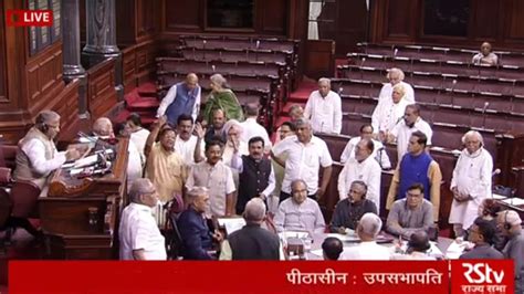 Parliament Proceedings As It Happened Rajya Sabha Adjourns Early Amid