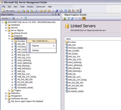 Configuring An Ole Db Provider On An Sql Server