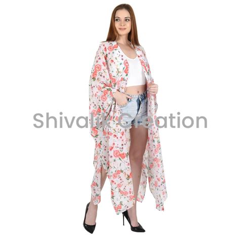 Printed Fancy Kimono Bikini Cover Up At Rs 450 Piece In Surat ID 27311920648