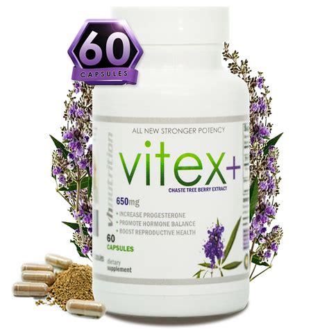 Buy VH tion Vitex Chasteberry Supplement Formula to Balance Womens ...