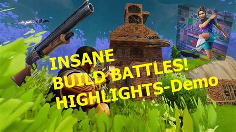 Insane Build Battles The Best Fortnite Battle Royale Demo Youtube