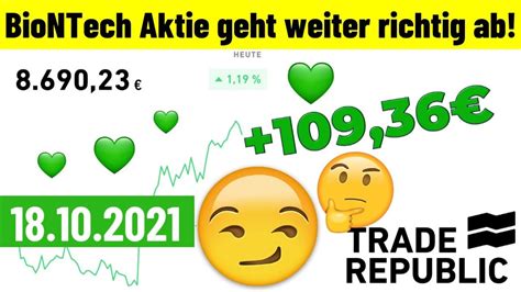 109 36 AMC Und BIONTECH AKTIEN STEIGEN Mein TRADE REPUBLIC