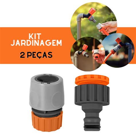 KIT 2 X TORNEIRA ESFERA JARDIM 1 2 2 SAÍDAS para TANQUE MAQUINA DE