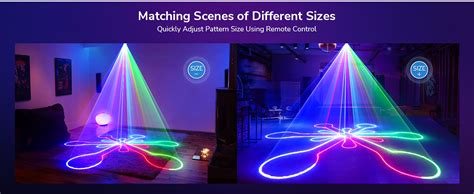 Amazon Ehaho Dj Laser Lights For Party Hundreds Of D Animation