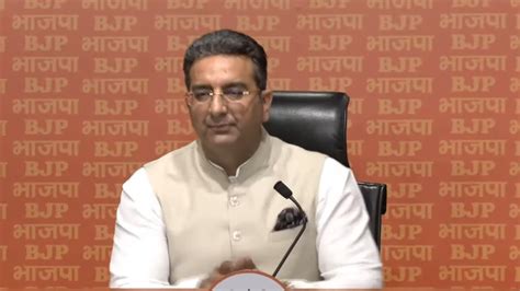 Bjp National Spokesperson Gaurav Bhatia Pravesh Verma Addresses Joint