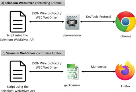 Selenium WebDriver architecture | Download Scientific Diagram