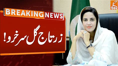 Good News For Zartaj Gul Breaking News Gnn Youtube