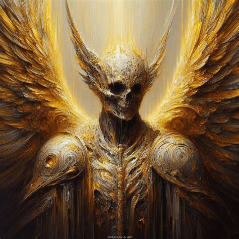 Archangel Azrael by Mihaylov-AI-Art on DeviantArt