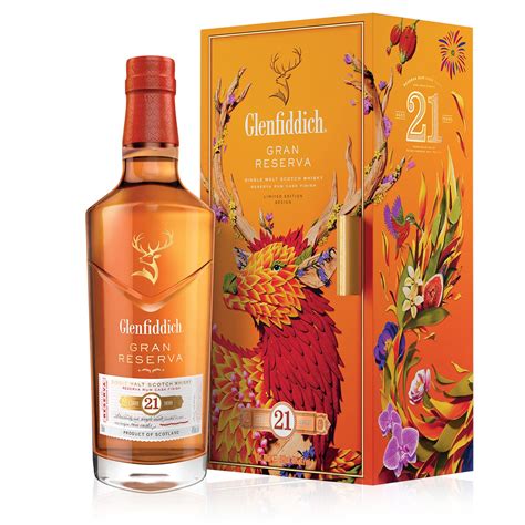 Glenfiddich Single Malt Scotch Whisky Cny 2024 T Pack 21yrs 700ml