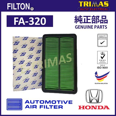 FILTON Air Filter Honda Civic FD SNB 2 0 2006 2011 Penapis Udara Angin