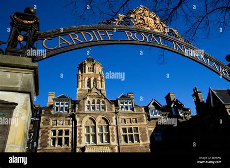 Cardiff royal infirmary cardiff wales hi-res stock photography and ...