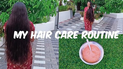 My Hair Care Routine Youtube First Video Youtube