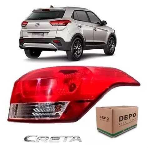 Lanterna Hyundai Creta 2017 2018 2019 Canto Nova Depo Ld Frete grátis