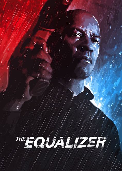 The Equalizer Movie Poster Poster Picture Metal Print Paint By