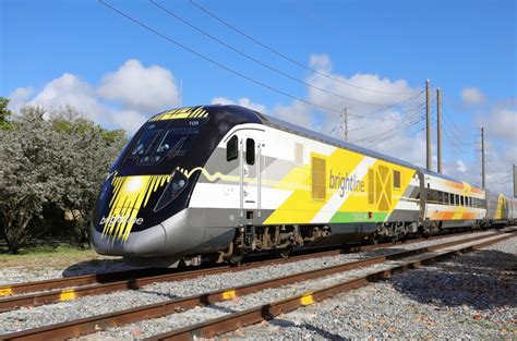 Florida S Brightline High Speed Train Service S History