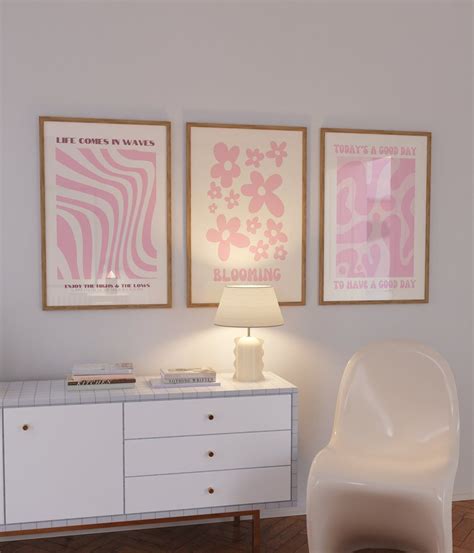 Pink wall art – Artofit