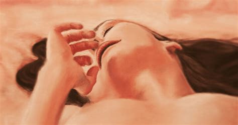 Naked Girl Caresses Her Body Peinture Par Jean Ponomarevsky Artmajeur