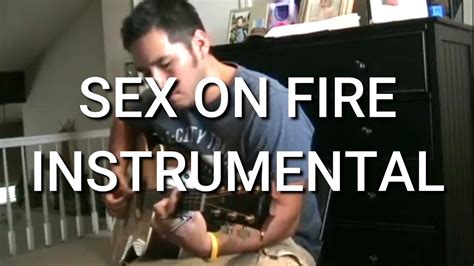 Kings Of Leon Sex On Fire Acoustic Instrumental Youtube