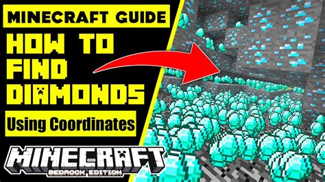 How To Find Diamond Using Coordinates Option In Minecraft Youtube