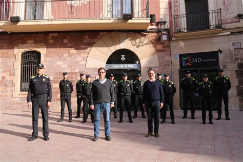 La Policia Local es reforça amb la incorporació d 11 nous agents Web