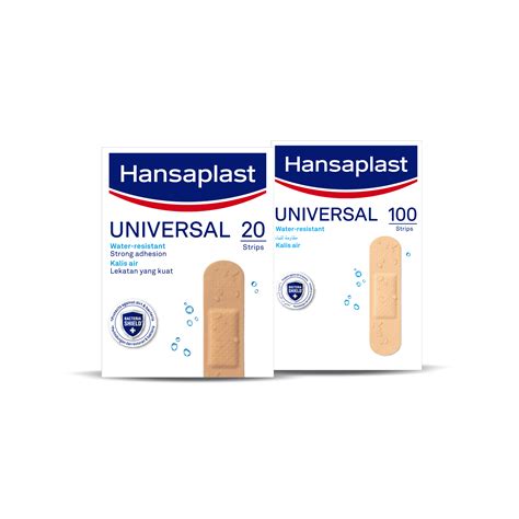 Hansaplast Universal Water Resistant Plasters For All Types Of