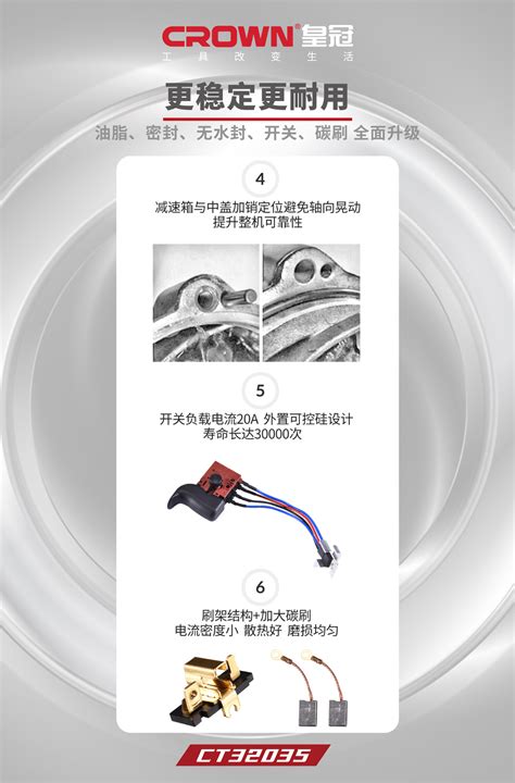 皇冠CROWN CT32035 电动工具 多功能多用途打孔搅拌手持式水钻-阿里巴巴