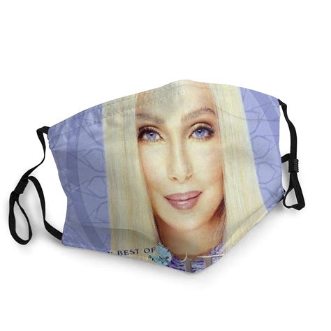 Face Cover Up Cher Dancing The Very Best Of Cher Washable Breathable