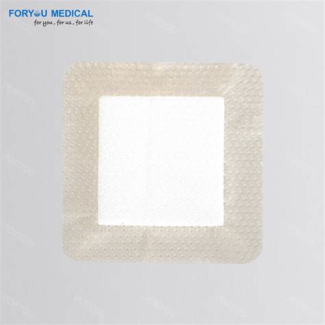 Medical Wound Dressing Ulcer Care Dressing Silicone Foam Dressing - Silicone Foam Dressing and ...