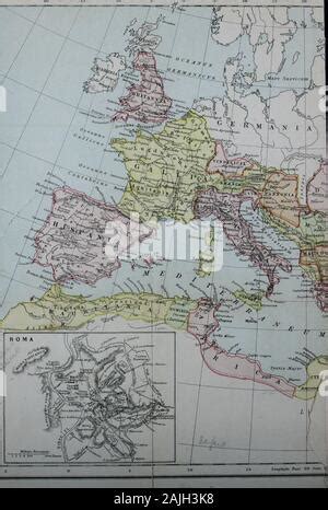 Map of the Dacian Empire and Roman provinces Stock Photo - Alamy