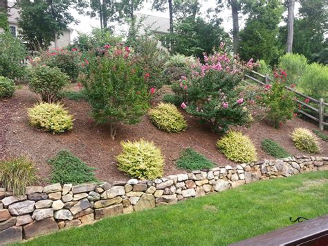 landscaping ideas on a hill