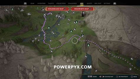 Hogwarts Legacy How To Reach Poidsear Coast South Half Of Map