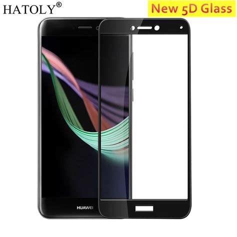 5d Tempered Glass Huawei Honor 8 Lite Glass Full Cover Curved Edge Glass For Huawei Honor 8 Lite