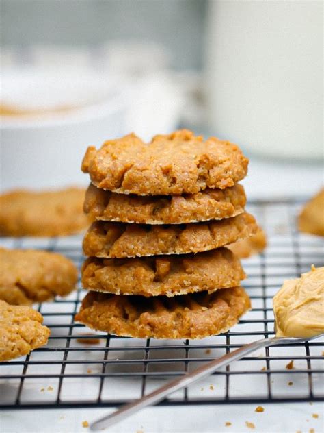 Easy 3 Ingredient Peanut Butter Cookies Recipe Rich And Delish