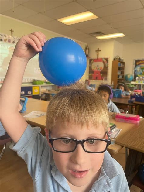 St. Mary's Catholic School | Static Electricity - experiments | Temple, TX