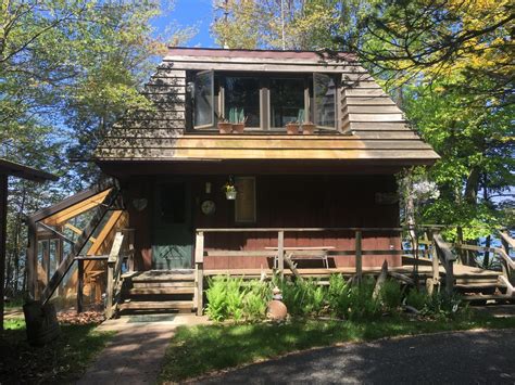 Our cabin right on Lake Michigan. Built by grandparents in the late 60s ...