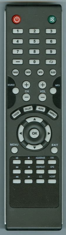 SANSUI 07684504703B0 Genuine OEM Original Remote