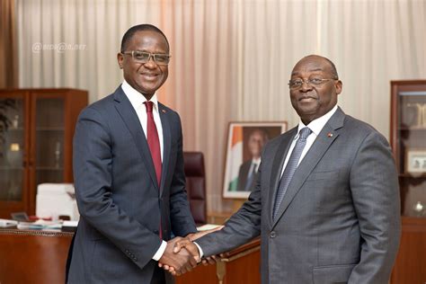 Côte d Ivoire le Président du Patronat échange avec le le Vice