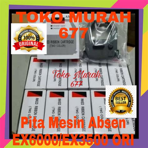 Jual Pita Ribbon Mesin Time Stamp Absen Amano Pix 200 And Needtek Ts