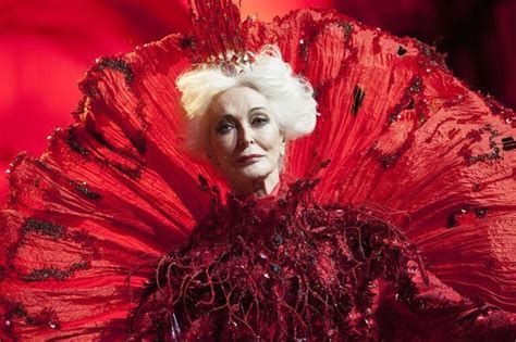 Carmen Dellorefice 85 Closes Guo Pei Haute Couture Harpers Bazaar